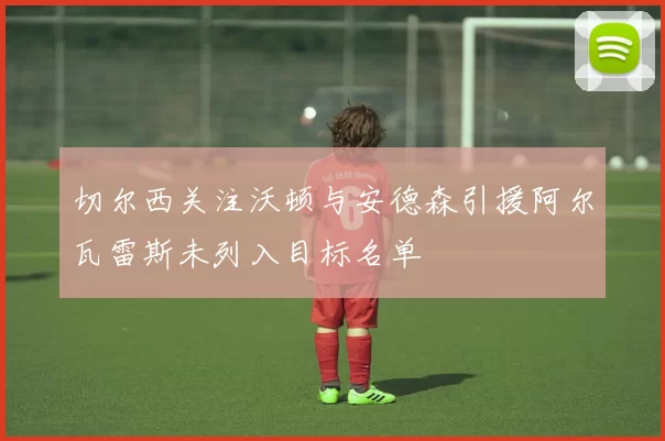 切尔西关注沃顿与安德森引援阿尔瓦雷斯未列入目标名单